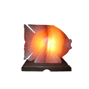 Natural Fish Shape Table Lamp Orange indian make - Product Image 2