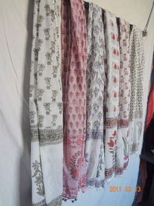 ผ้าโสร่งผ้าฝ้ายแท้10ชิ้นสำหรับผู้หญิงผ้าโสร่งขโมยลายดอกไม้งานหัตถกรรมฤดูร้อนสำหรับผู้ใหญ่ - Product Image 3