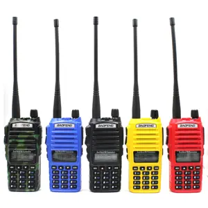 Cinque colori Opzionale amatoriale UV doppia frequenza BAOFENG UV-82 VHF e UHF 2M e 70 CENTIMETRI ham radio