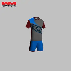 Nieuwe Ontwerp Goedkope Custom Sublimatie Voetbal Jersey Shirts
