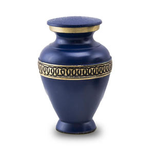 สีดำที่ระลึกงานศพโกศอุปกรณ์งานศพ Brassworld อินเดีย - Product Image 2