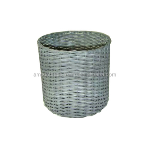 Bougeoir votif de finition de nickel en métal de conception de luxe bougeoir votif décoratif de fer en métal - Product Image 4