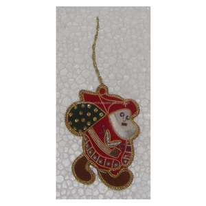 Zari Beaded Christmas Hanging Tree Decorative Ornaments - Product Image 1