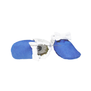 Private Label Organic Cotton Baby Girl <b>Booties</b> - Baby <b>Booties</b> Customized Baby <b>Booties</b> - Product Image 1