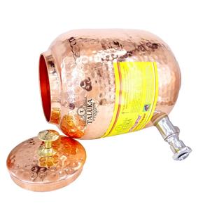 Handmade Hammered Copper Water Pot - Product Image 3