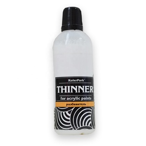 Diluant "KolerPark" pour peintures acryliques Fragment d'art moderne d'œuvres d'art Surface de peinture épaisse Prix de gros - Product Image 1