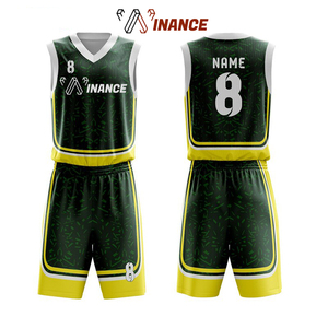 Vente en gros 100% ensemble de maillots de basket-ball réversibles en polyester entièrement personnalisable motif de vêtements de sport imprimés unisexe XS Logo personnalisé - Product Image 4