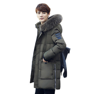 Dernière veste d'hiver matelassée pour homme sur mesure sans capuche Col rond 100% polyester Tissu en toile Séchage rapide Coupe-vent Vêtement d'extérieur - Product Image 4