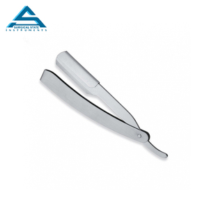 มีดโกนสแตนเลสพับได้มีด้ามจับไม้เครื่องมือกำจัดขนแบบใช้แล้วทิ้งสำหรับตัวใบหน้า - Product Image 5