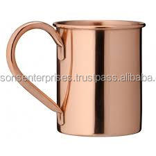 Copper Coasters for Mugs For Cocktail Parties And Restaurants Beaten copper coasters for bars - Product Image 5