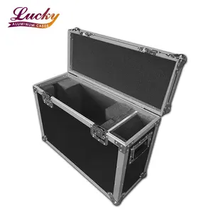 Prezzo di fabbrica Con Serratura Duro antiurto Impermeabile formato Personalizzato Logo 24 "TFT flight case in alluminio monitor