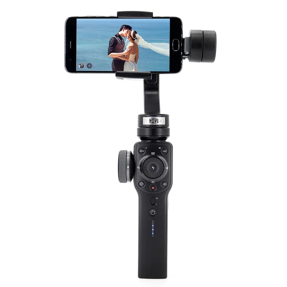 In stock Zhiyun Smooth 4 Stabilizer for smart phone with 3 axis handheld vlog pocket foldable gimbal estabilizador