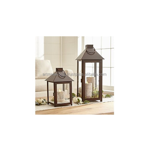 Lanterne à bougie votive en métal personnalisée en gros pour la décoration de Pâques et d'événements de mariage autres bougeoirs et lanternes - Product Image 2