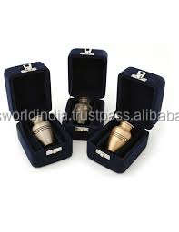 Set Of <b>Keepsake</b> Cremation Urn with <b>Box</b> By Brassworld India - Product Image 5