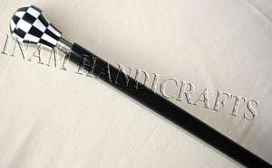 Bastones de madera con perilla de resina para caminar, palos para caminar para ancianos, con globo, mango de resina - Product Image 2