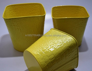 Classic Galvanized Floor Boughpot 3-Piece Large & <b>Small</b> Garden <b>Planter</b> Set Home Decor Nursery Flower Pots - Product Image 4