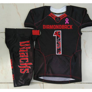 Maillots de football américain de haute qualité Service OEM personnalisable Uniformes de taille XL Motif vierge pour garçons - Product Image 3