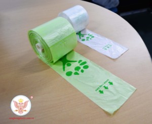 Rollo de refuerzo lateral de plástico transparente HDPE de alta calidad personalizado Impresión de tamaño personalizado mango de sellado térmico reutilizable supermercado Super - Product Image 1