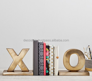 Brass half <strong>moon</strong> <strong>Bookend</strong>