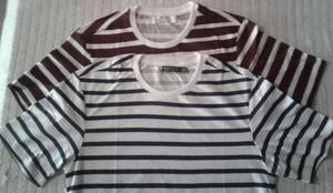 เสื้อยืดผ้าฝ้ายลายทางของผู้ชายมาใหม่เสื้อผ้าแฟชั่นสำหรับผู้ใหญ่สำหรับฤดูใบไม้ผลิ - Product Image 3