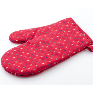 Couleur vive avec mitaines de four à pois multicolores Pour une utilisation en cuisine Mitaine de four en coton 100% - Product Image 1