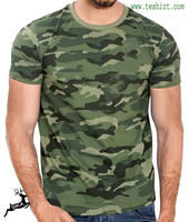 Camisetas de Jersey de Camuflaje Transpirables de Tallas Grandes Alibaba, Prelavadas, Suaves, 100% Algodón, Unisex, de Manga Corta, de Alto Gramaje, India