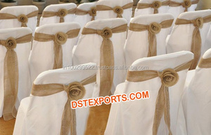 Belle housse de chaise de mariage avec superposition Housse de chaise de mariage bon marché Housse de chaise de mariage tendance Australie Meilleur décor de mariage - Product Image 2