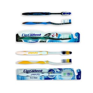 Brosse à dents adulte à poils souples Ciptadent pour usage domestique Produit de soins bucco-dentaires haut de gamme - Product Image 1