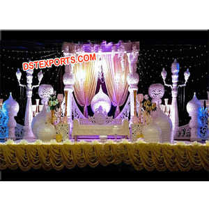 Escenario de Boda Aladdin, Decoración de Escenario de Boda India en Venta, Mejor Fabricante de Escenarios para Recepciones de Matrimonio en EE. UU., Irlanda, Reino Unido y Australia - Product Image 1
