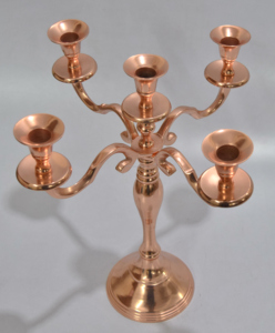 Top Trending Handmade IHA Brand 5-Arm Aluminum Candelabra <b>Black</b> Gold Home Wedding Christmas Decorations <b>Candle</b> Holders <b>Lanterns</b> - Product Image 3