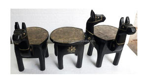 เก้าอี้ม้าทำจากทองเหลืองดีไซน์ทันสมัยทำด้วยมือสำหรับตกแต่งบ้านและสำนักงานเหมาะกับการใช้ในห้องนั่งเล่น - Product Image 2