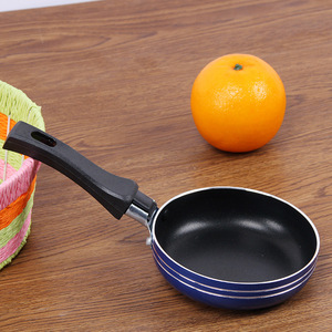 Hot Sale Plastic Handle Non Stick Stainless Steel Mini Frying <strong>Egg</strong> <strong>Pan</strong> - Product Image 3