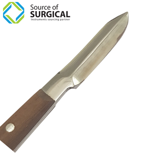 Lame de scalpel avec manche en bois - Product Image 2