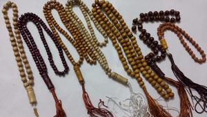Cuentas Negras de Madera |   Tasbih de Alta Calidad |   Cuentas de Oración - Product Image 2