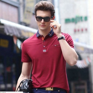 Turndown Collar Panel Design Polo Camiseta Hombre/Mujer Manga corta 100% Algodón 180gsm Pique Polos - Product Image 3