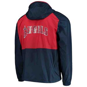 Chaqueta cortavientos para equipo de béisbol con cremallera completa para hombre, ligera, elegante y duradera para ligas de béisbol - Product Image 3