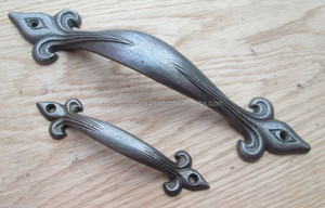 Manija de puerta de latón macizo de OMG Industries para muebles, palanca de hierro fundido negro, extractor de armario, uso de ventana, acero de aluminio duradero - Product Image 6