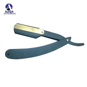 Rasoir professionnel à lame droite en acier Damas fait à la main, très tranchant, outil de rasage pour barbier pour hommes - Product Image 4