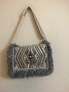 Style bohème indien élégant Boho à la main perlé pochette femmes sac de messager pour soirée Shopping fête sacs à bandoulière gland - Product Image 3