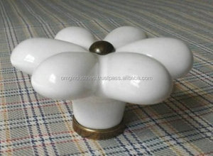 OMG Industries Bouton d'armoire en céramique pour poignées de porte de commode Chambre à coucher Salon Cuisine Centre commercial Utilisation; pour tiroir Salle de bain Hôtel - Product Image 4