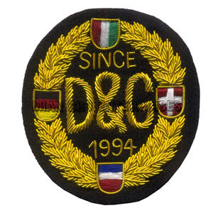 Zardozi ป้ายปักและแผ่นปะทำด้วยมือ3D แฟชั่นเสื้อผ้าแบรนด์ตกแต่งด้วยลูกปัดเย็บเครื่องประดับแฟชั่น - Product Image 3