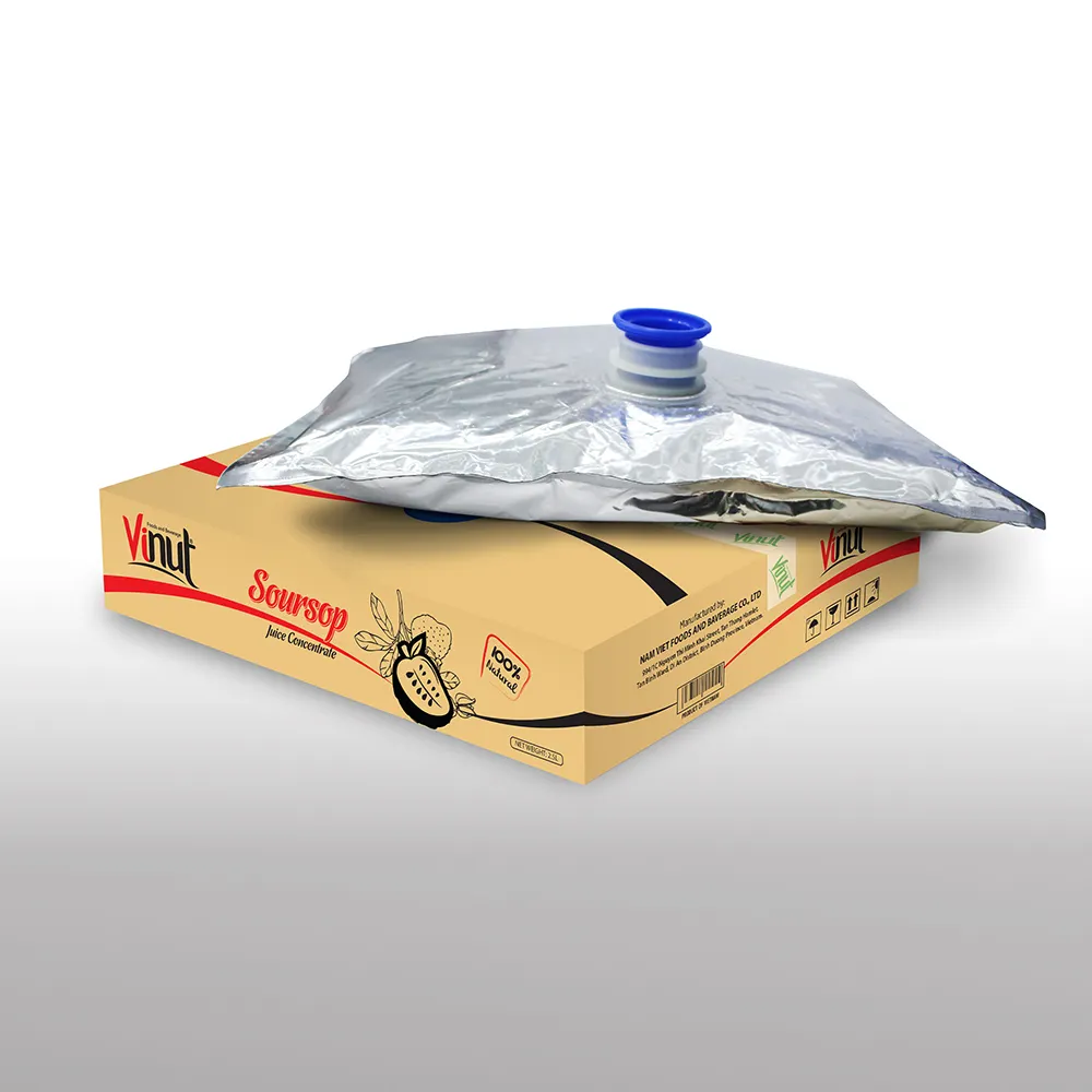 20L VINUT Bag soursop concentrate Directory Vietnam Suppliers Manufacturers