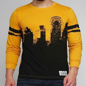 Camisetas de manga larga personalizadas para hombre al por mayor, gráfico impreso con logotipo frontal, diseño en blanco transpirable, características de talla grande - Product Image 6