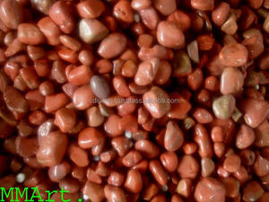 Natural Blood Red Jasper Agate Stone <b>Polished</b> Cobbles & <b>Pebbles</b> - Product Image 4