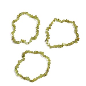 Peridot Chips gemstone <b>Bracelets</b> - Product Image 2