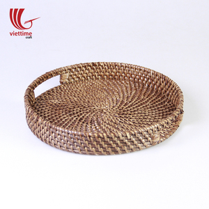 หวายกลมให้บริการถาด/หวาย Storge ตะกร้า/หวายตะกร้าขนมปังขายส่ง - Product Image 1