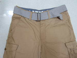 Overrun-ropa de marca para hombre, pantalones cortos Cargo DE LICRA con bolsillo, de banda ancha - Product Image 3