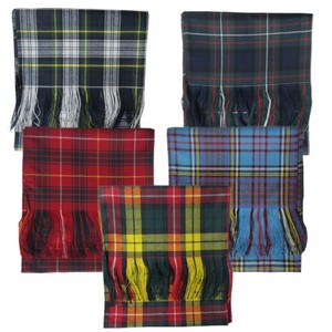Womens 100% Wool Tartan Plaid Sash Full Size 10.5\" X 90\" for <b>Musical</b> Instrument Accessories - Product Image 1