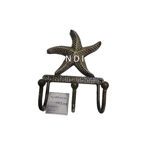 Crochets muraux en aluminium et métal pour salle de bain et cuisine Décoration murale Crochet à vêtements à double paroi Lanterne murale Sac - Product Image 3