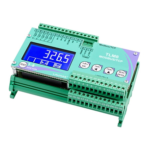 Transmisor de Peso Digital-Analógico TLM8 Modbus/TCP [Rs485 - Modbus/TCP] 8 Canales para Celdas de Carga - Product Image 1